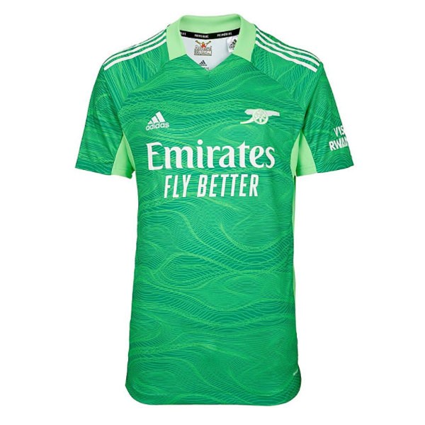 Thailande Maillot Football Arsenal Gardien 2021-22 Vert